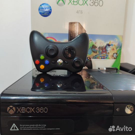 Xbox 360 Е 16Гб + диски. Магазин Гарантия Кредит