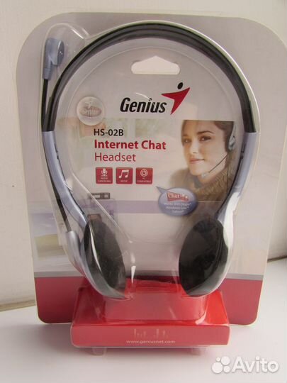 Компьютерная гарнитура Genius HS-02B