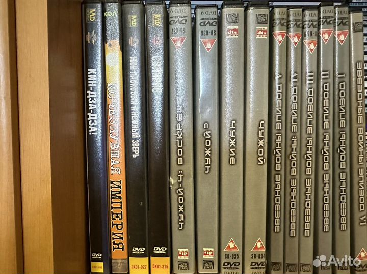 DVD с фильмами