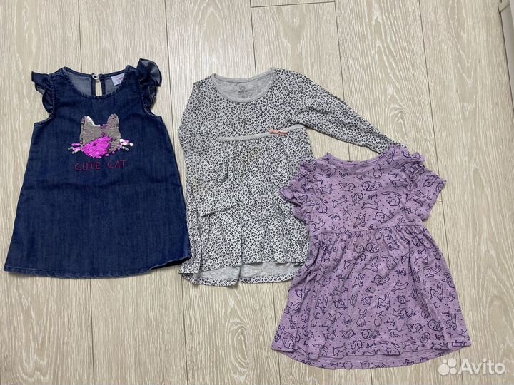 Вещи пакетом на девочку 92-98