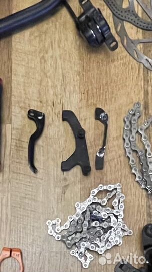 Разбор запчастей на велосипед (описание)