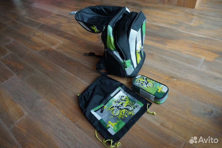 Школьный ранец Schneiders Toolbag soft Moto с нап