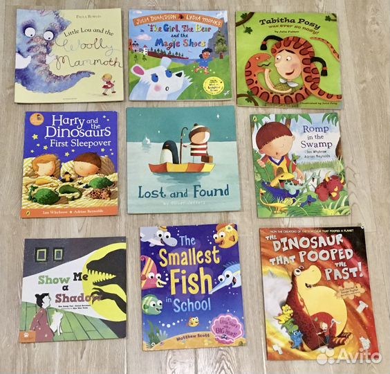 Детские книги на английском языке много