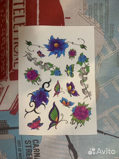 Переводные татуировки