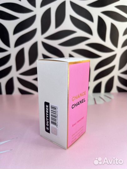 Chanel chance EAU tendre Тестер (Duty Free)