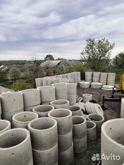 Бетонные жби кольца