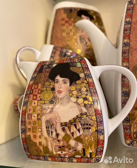 Чайный сервиз Адель, Г. Климт на 6 персон