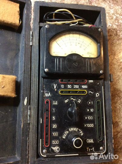 Мультиметры тестеры СССР