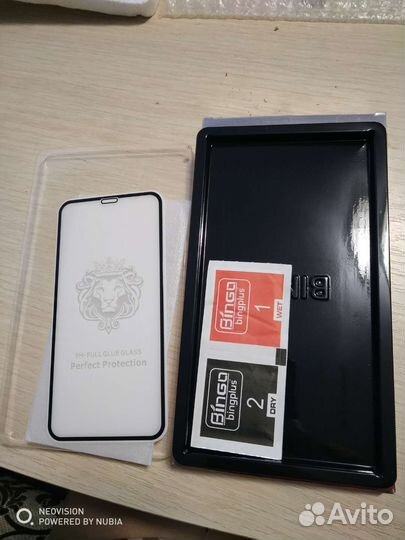 Защитное стекло iPhone 10