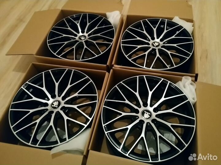 Skoda octavia kodiak r18 5-112 новые литые диски