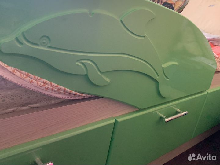 Детская кровать с матрасом