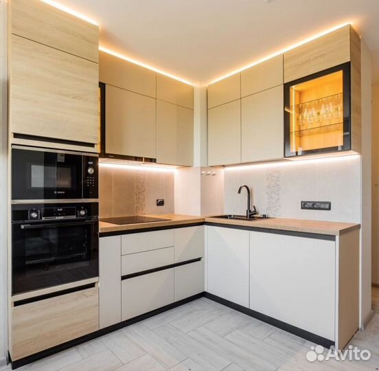 Кухни на заказ любой сложности