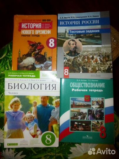 Учебники и рабочие тетради в школу по
