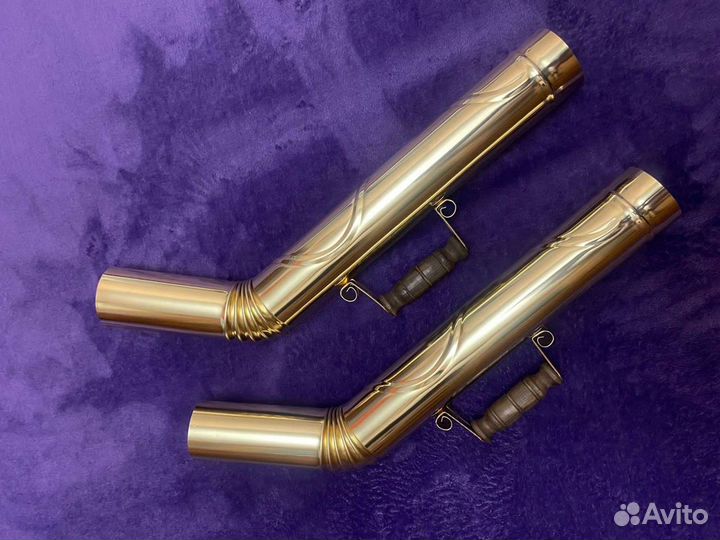 Труба на самовар латунь