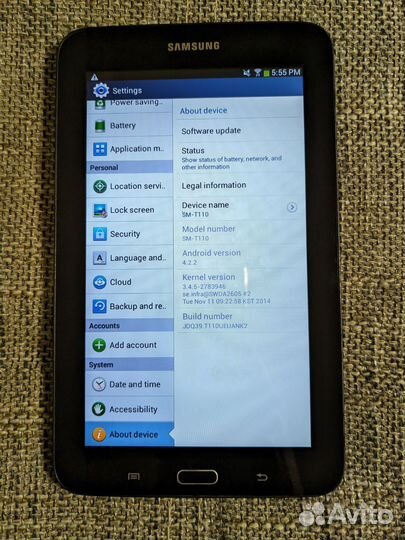 Samsung galaxy tab 3 lite