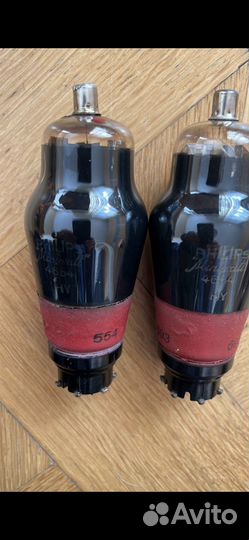 Радиолампы Phillips Valvo Tesla 4654 EL50 к усилит