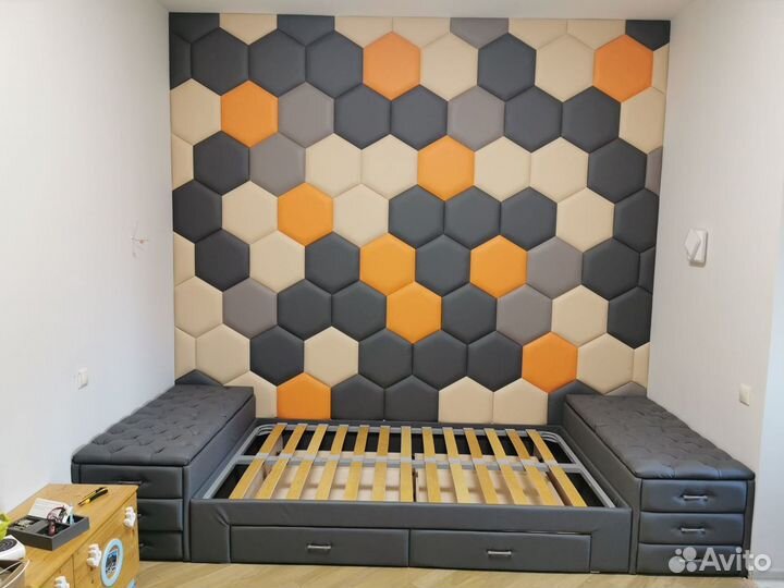 Мягкие стеновые панели, детская