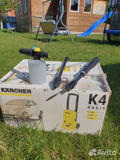 Аппарат высокого давления мойка Karcher K4