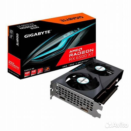 Видеокарта Gigabyte Radeon RX 6500 XT 4 гб