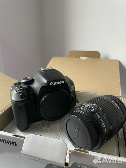 Фотоаппарат canon eos 600D