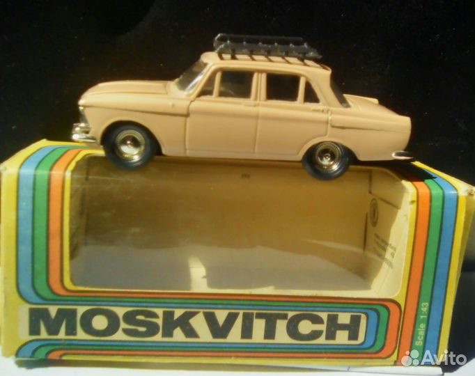 Модель Москвич 408 с багажником