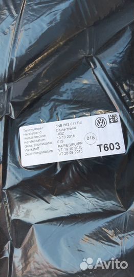 Автомобильные коврики салона Volkswagen Tiguan II