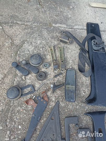 Пластик салона VW golf 2