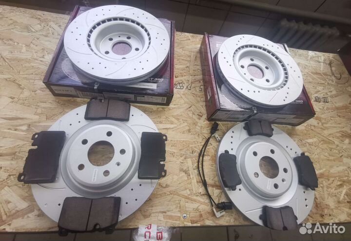 Диски и колодки PowerStop в круг на Vag