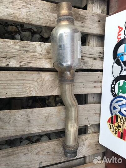 Задняя часть глушителя задняя Mercedes-Benz E-350