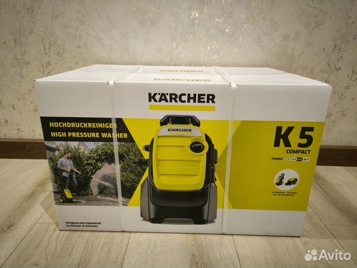 Мойка высокого давления karcher к 5 compact