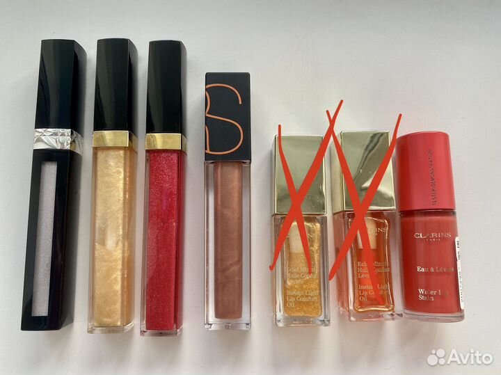 Остатки косметики