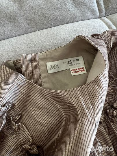 Платье для девочки zara 92 98