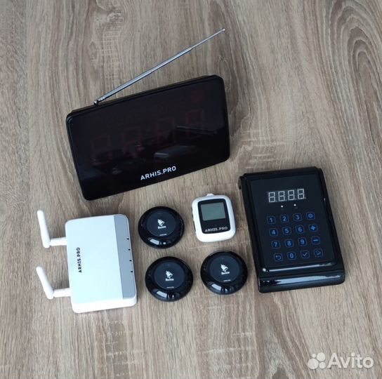 Кнопка вызова официанта модель Премиум, комплект