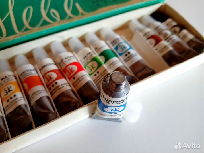 Набор акварельных художественных красок «Нева» №4