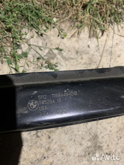 Усилитель заднего бампера bmw x5