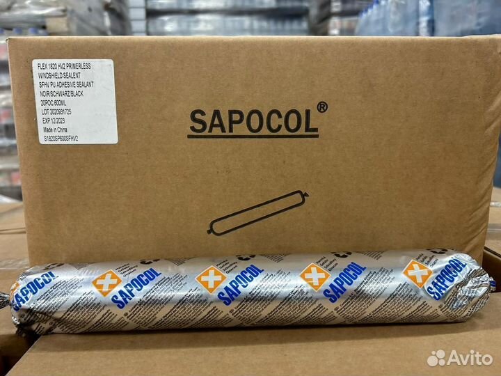 Клей для вклейки стекол sapocol