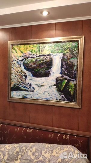 Картина маслом на холсте цветы