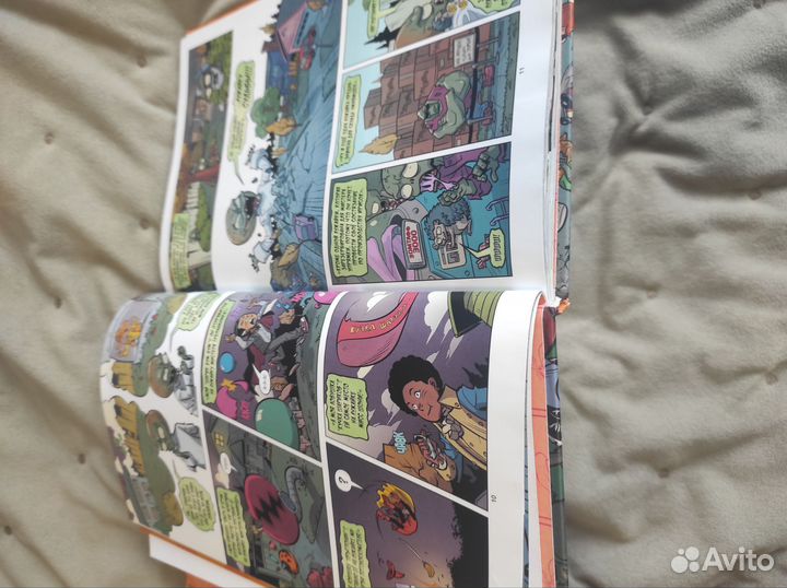 Комикс Растения против Зомби Лужайка судьбы