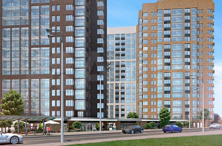 2-к. квартира, 74,8 м², 6/17 эт.