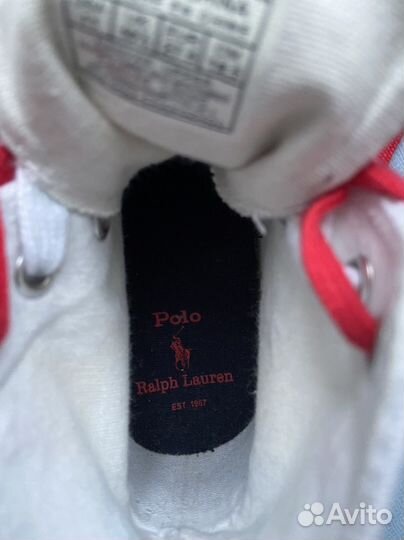 Детские кеды Polo Ralf Lauren