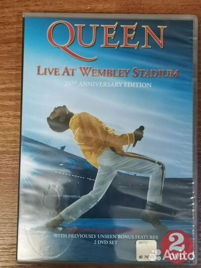 Диск с записью концерта группы queen 1986