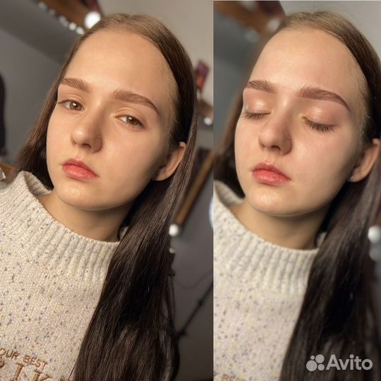 Оформление бровей
