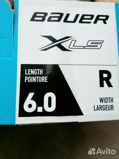 Хоккейные коньки bauer 39-40 размер