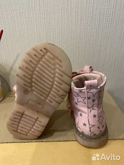 Ботинки демисезонные для девочки 23 размер