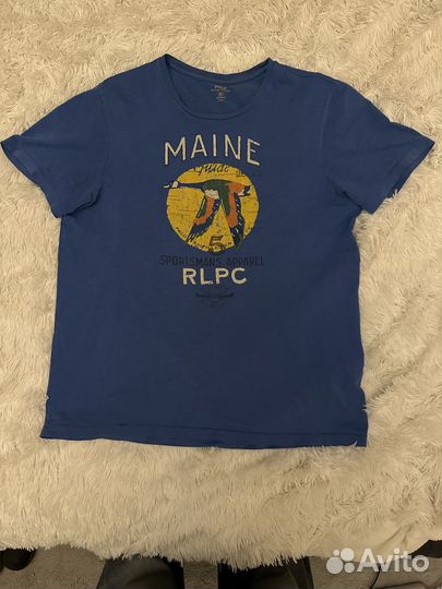 Футболка синяя Polo Ralph Lauren XL