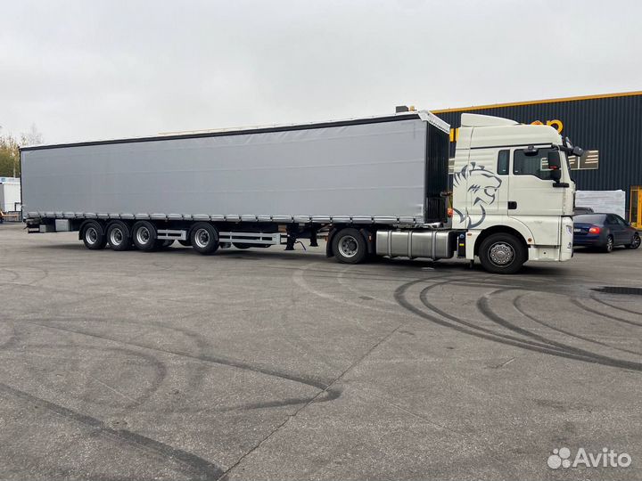 Полуприцеп шторно-бортовой Тонар T4-16V (97882), 2023