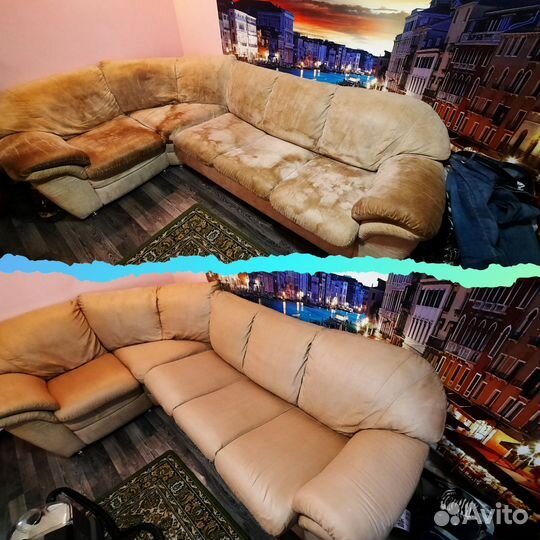 Химчистка мягкой мебели, ковров, матрасов