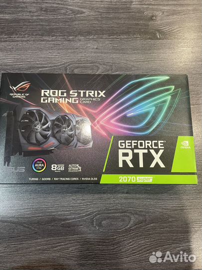 Видеокарта rtx 2070 super