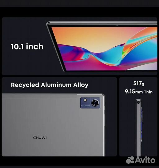 Новый планшет Chuwi Hi10x Pro 4/128Gb