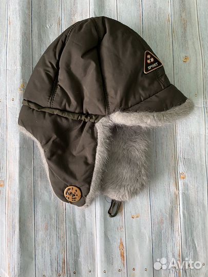 Зимняя шапка для мальчика